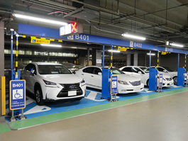 羽田空港第2駐車場・羽田空港第3駐車場　単独車室ゲート（屋内駐車場）